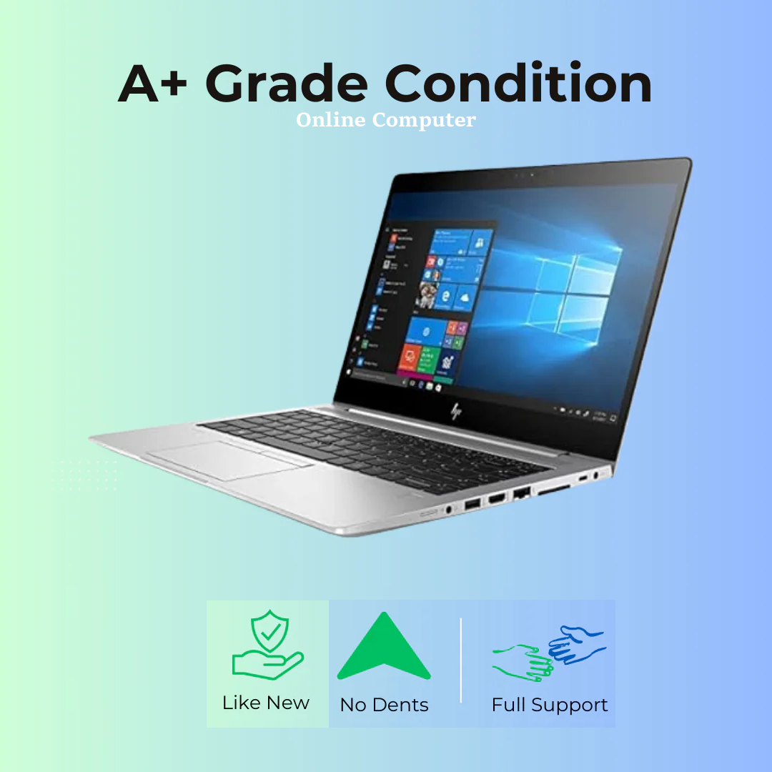 HP EliteBook 840 G6 Intel Core i5 8Gen 8GB RAM 256GB SSD FHD Display Laptop (Recondition)